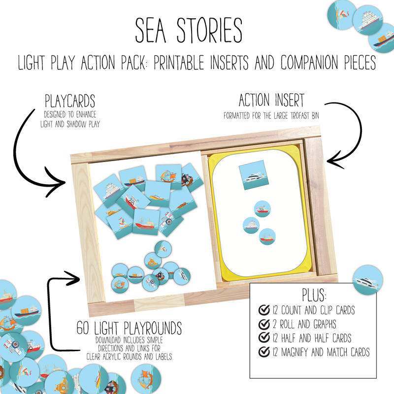 Sea Stories Light Play Action Pack