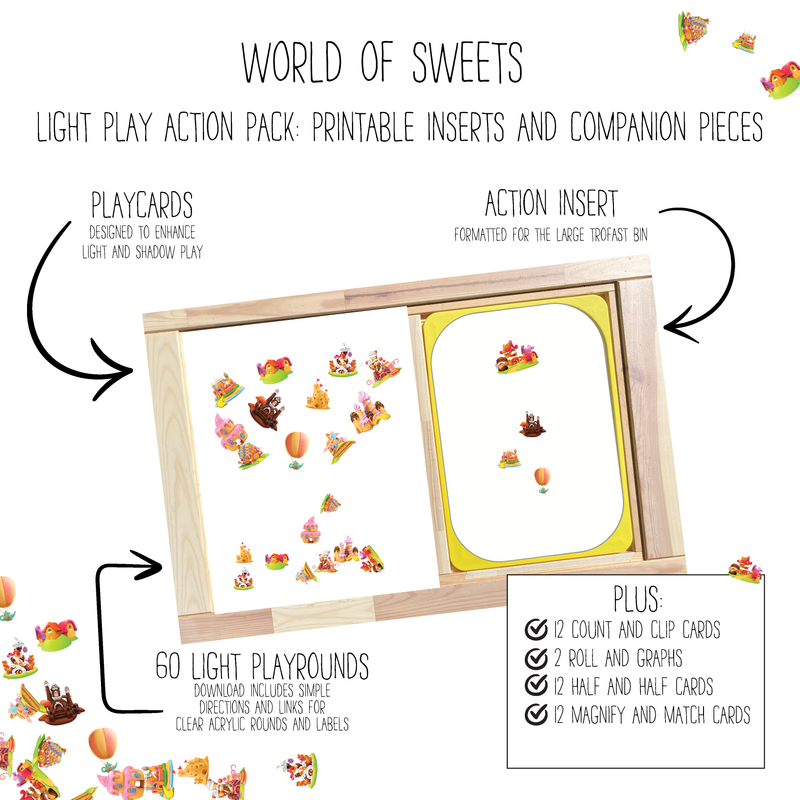 World of Sweets Light PlayRound Pack