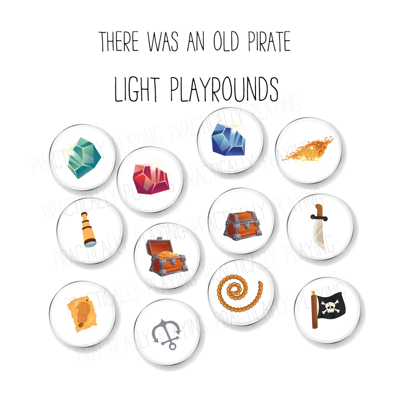 There was an Old Pirate Light PlayRound Pack