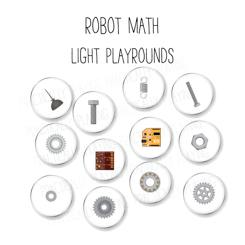 Robot Math Light PlayRound Pack