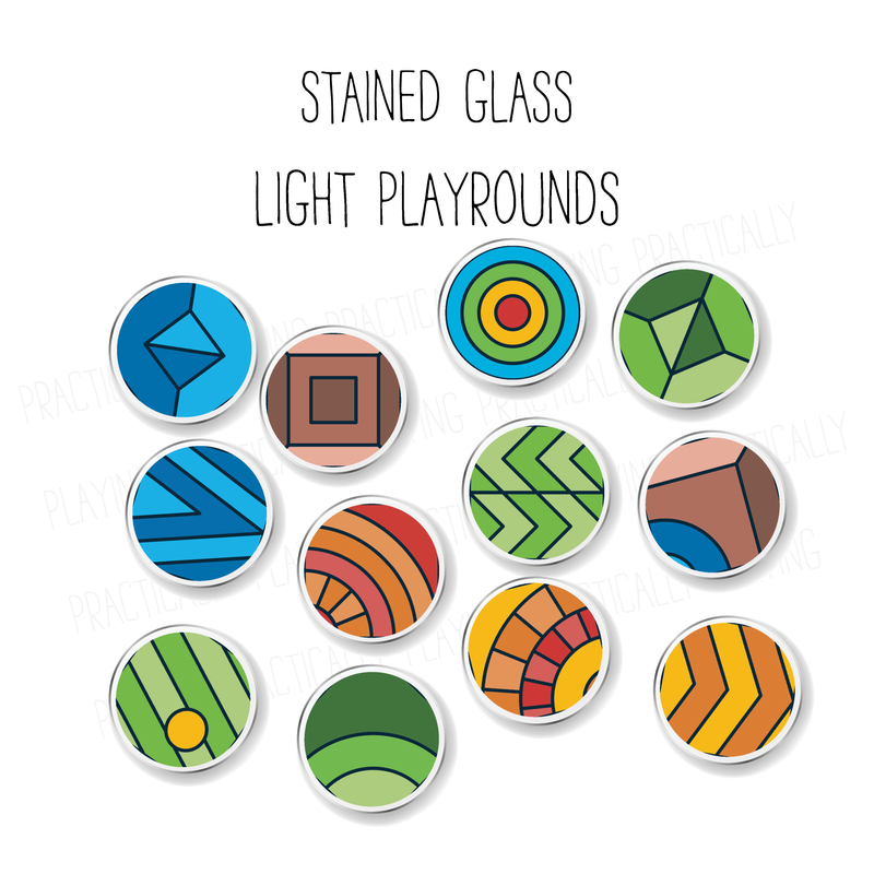 Stained Glass Light PlayRound Pack