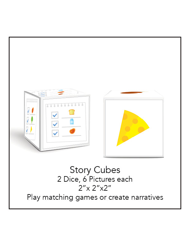 Grocery Card and Cube - 1