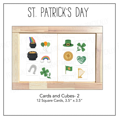 St. Patrick's Day Cards and Cubes