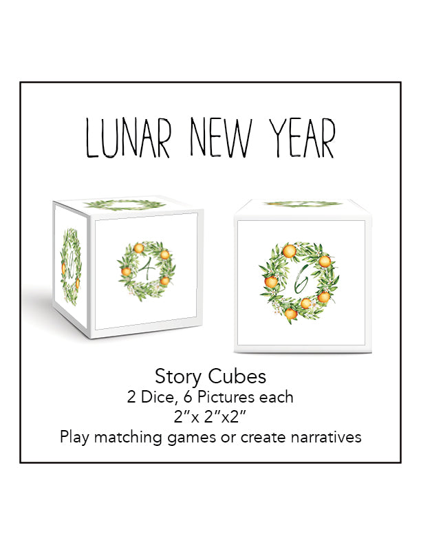 Lunar New Year Game Cards and Story Cubes- 3