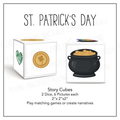 St. Patrick's Day Cards and Cubes