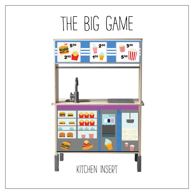 The Big Game Kitchen Insert
