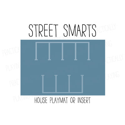 Street Smarts- Parking Garage Dollhouse Insert