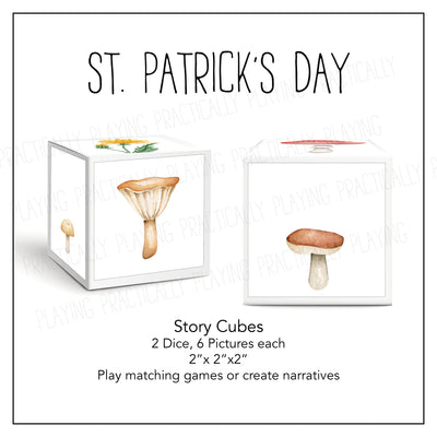 St. Patrick's Leprechaun Food Cards and Cubes