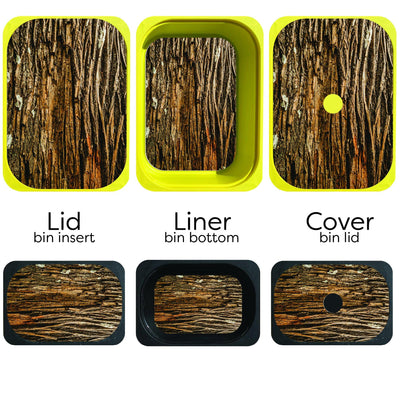 Natural Wood Textures Pack (Flisat Insert Template- 10 Pack) - Practically Playing