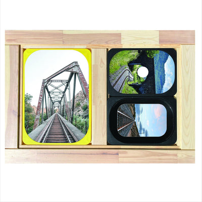 Trains Storyscapes Pack (Flisat Insert Template- 10 Pack) - Practically Playing