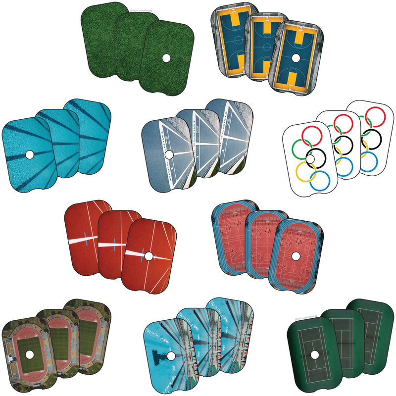 The Olympics (Flisat Printable Inserts- 10 Pack + Bonus Game-pieces)