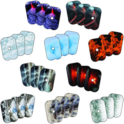 Fire And Ice Texture Pack (Flisat Insert Template- 10 Pack) - Practically Playing