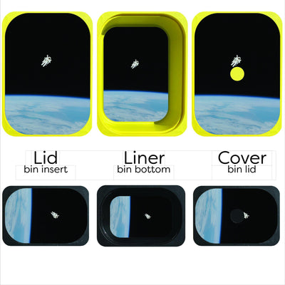 Space Exploration Storyscapes Pack (Flisat Insert Template- 10 Pack) - Practically Playing