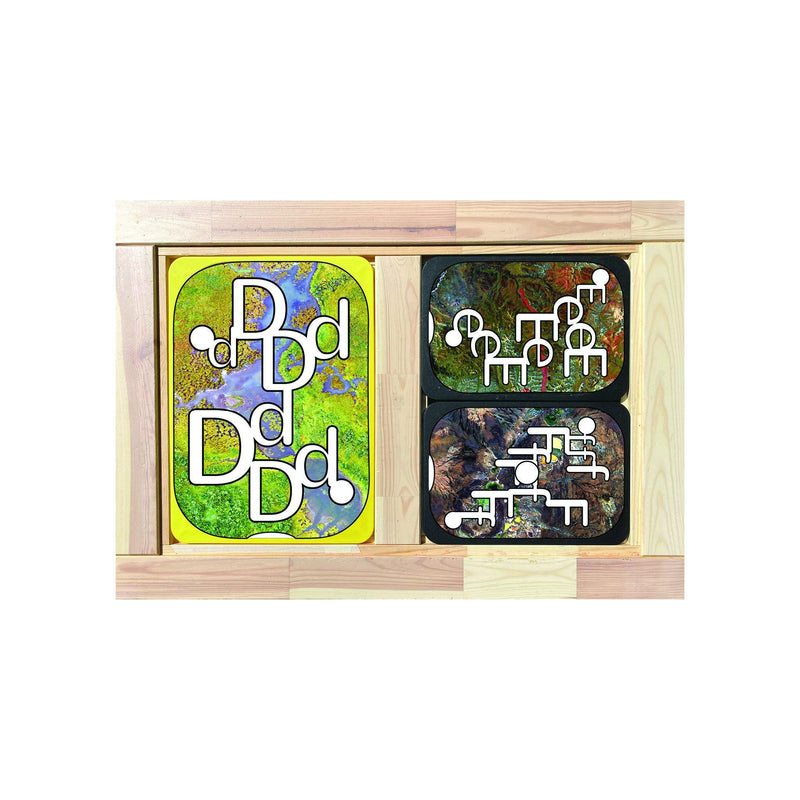 Letter Mazes Pack (Flisat Insert Template- 26 Pack) - Practically Playing