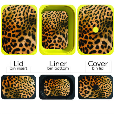 Safari- Animals Up Close Texture Pack (Flisat Insert Template- 10 Pack) - Practically Playing