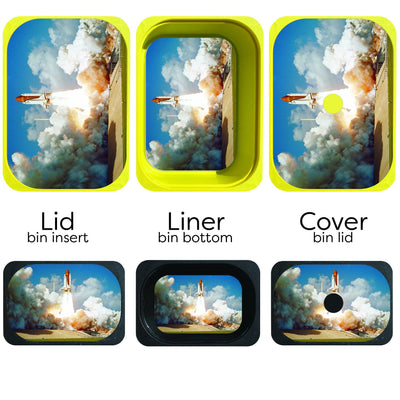 Space Exploration Storyscapes Pack (Flisat Insert Template- 10 Pack) - Practically Playing