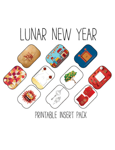 Lunar New Year Printable Insert Pack