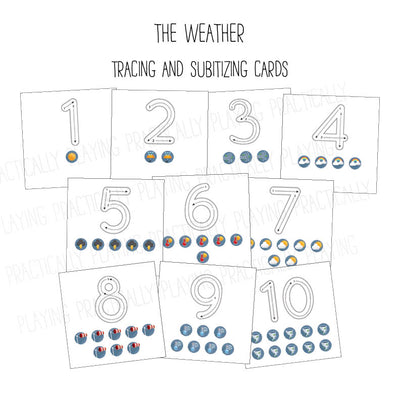 Weather Number Pack Play Along