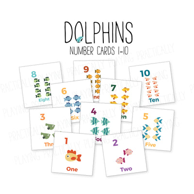 Dolphins Number Pack