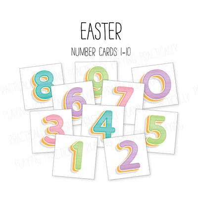 Easter Number Pack