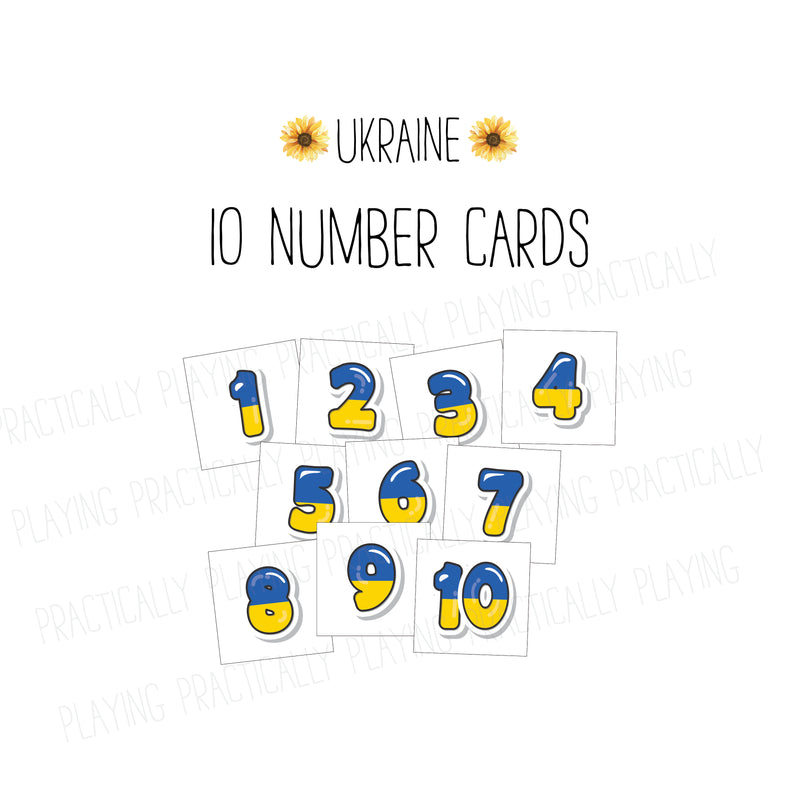 Ukraine Number Pack