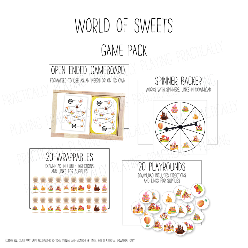 World of Sweets PlayRound Open Ended Game