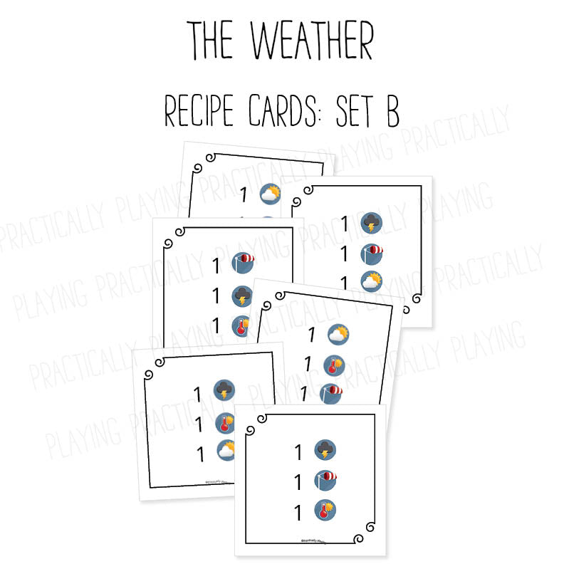 Weather PlayRounds Pack