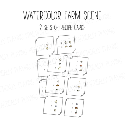 Watercolor Farm PlayRound Mega Pack