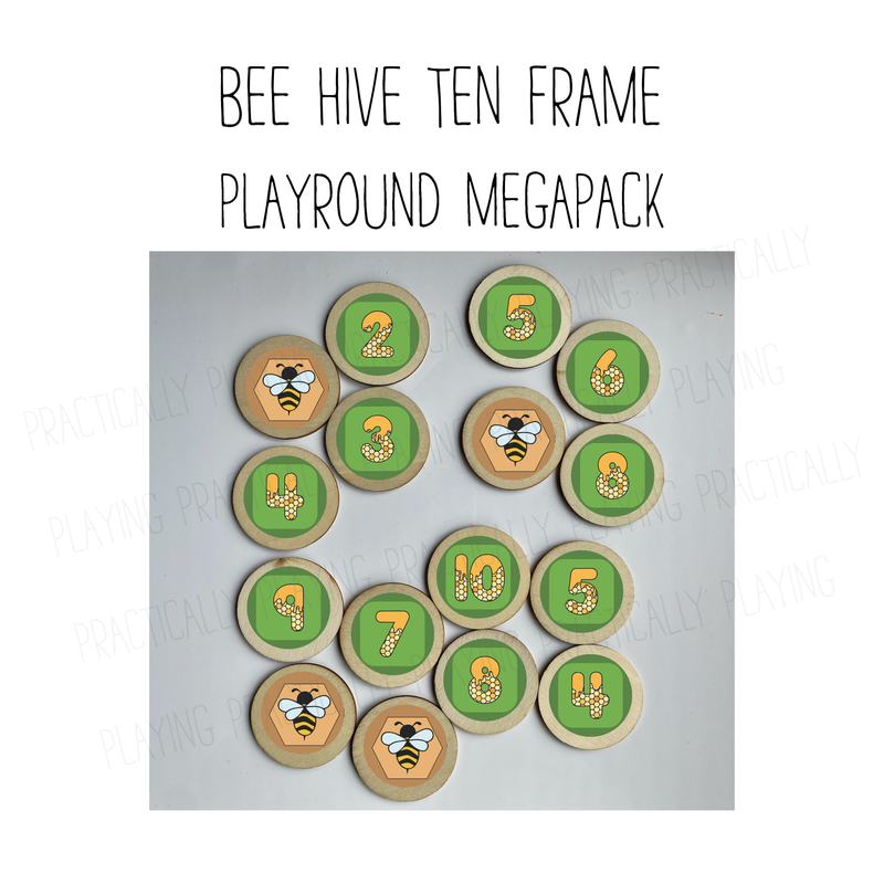Bee Hive Ten Frame PlayRound Mega Pack