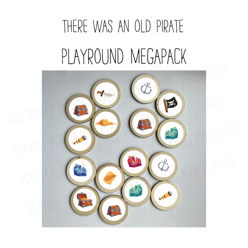 There was an Old Pirate PlayRound Mega Pack