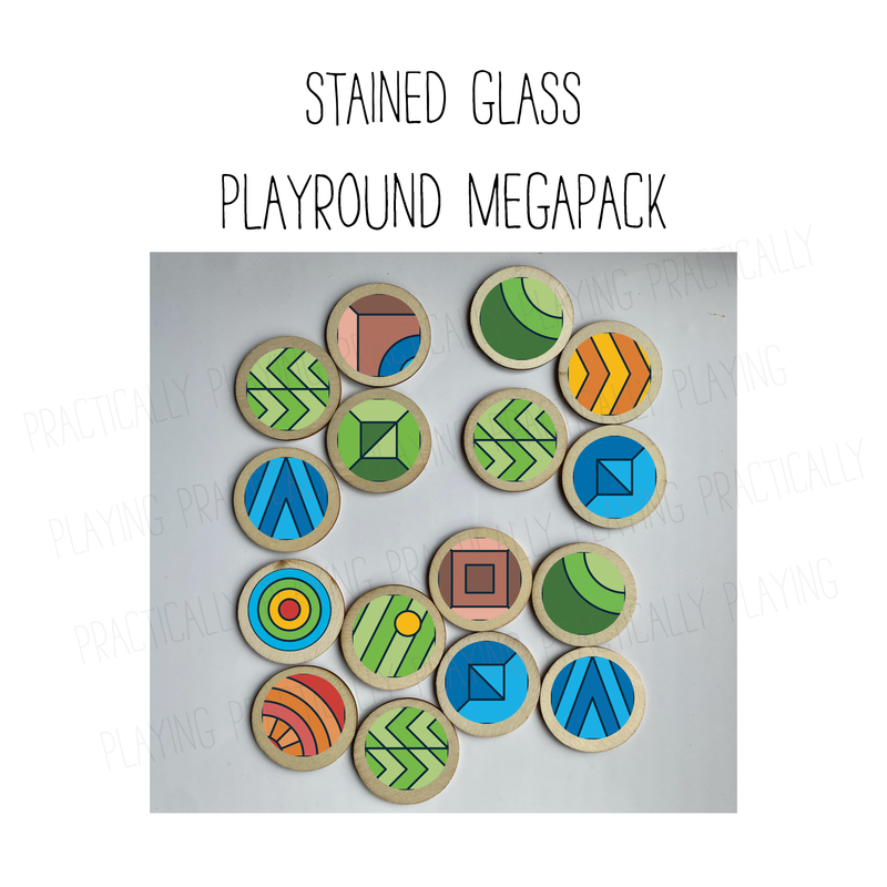 Stained Glass PlayRound Mega Pack