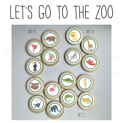 Let's Go to the Zoo PlayRounds MegaPack