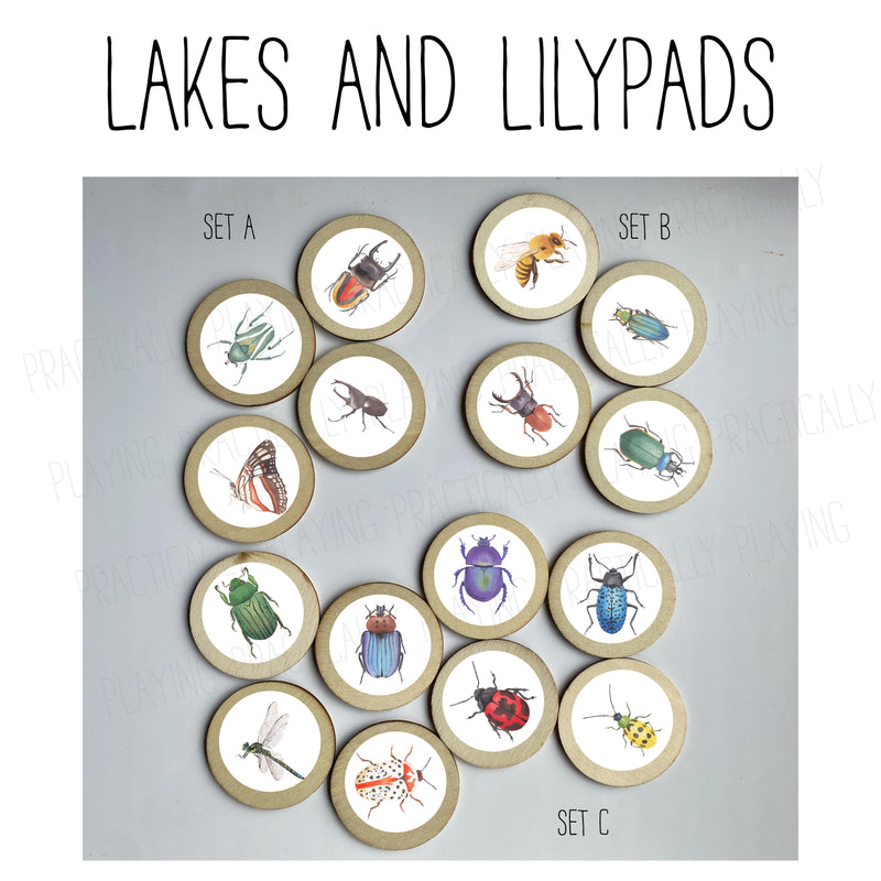 Lakes and Lily Pads- Insects PlayRounds Pack
