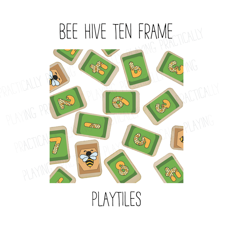 Bee Hive Ten Frame PlayTile Mega Pack