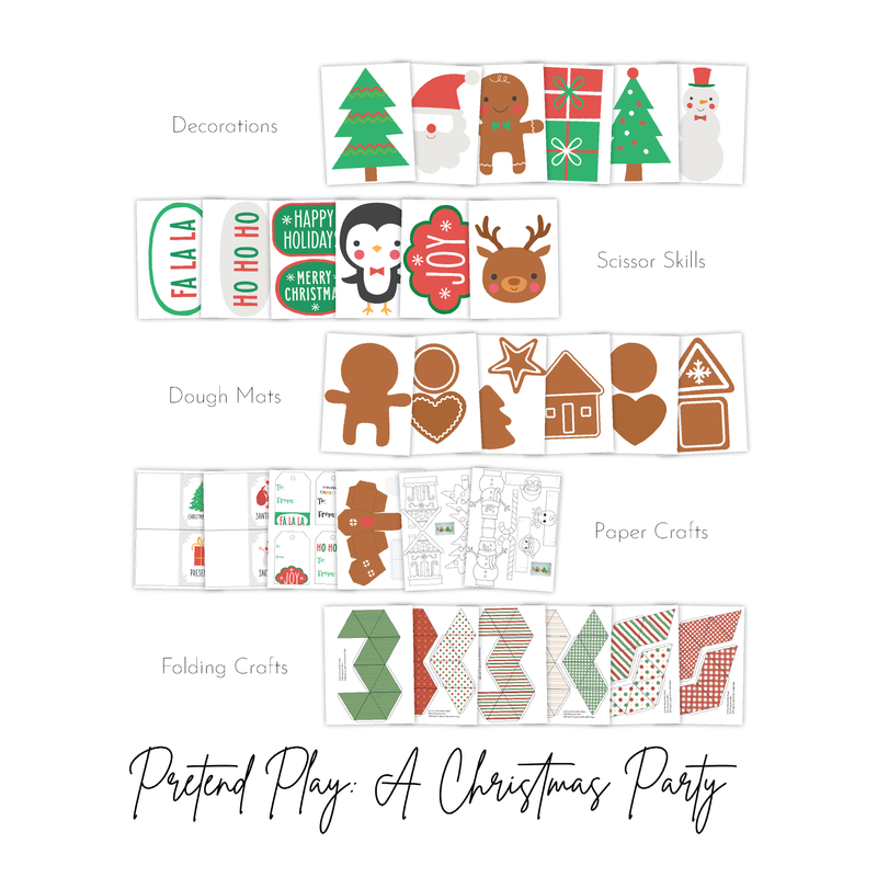 Pretend Play Pack: A Christmas Party