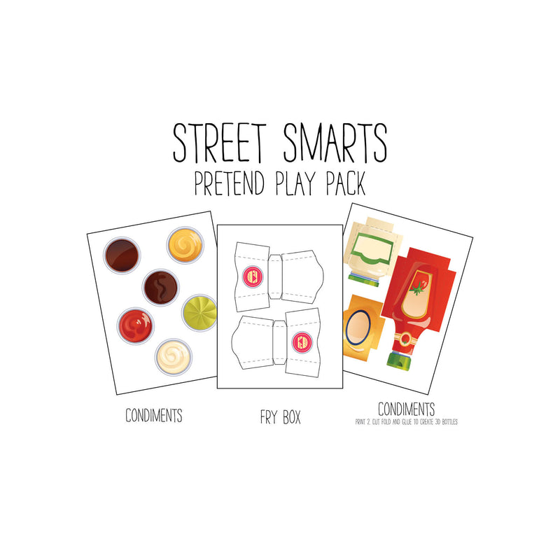 Street Smarts Kitchen and Pretend Play Pack
