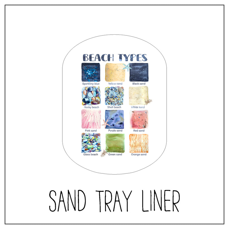 Beach Types Sand/Water Tray
