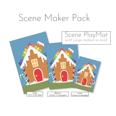 Gingerbread House Scene Maker Pack