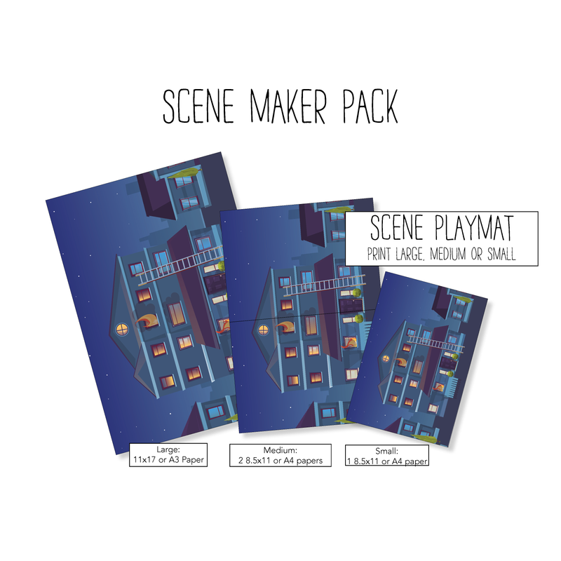 Fire Fighting Scene Maker Pack