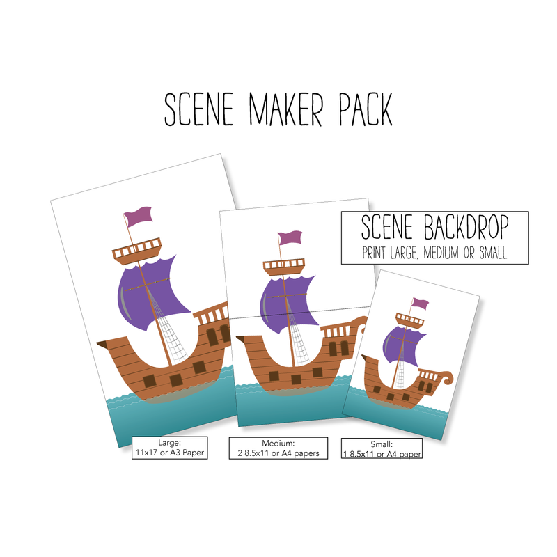 Sea Stories Scene Maker Pack