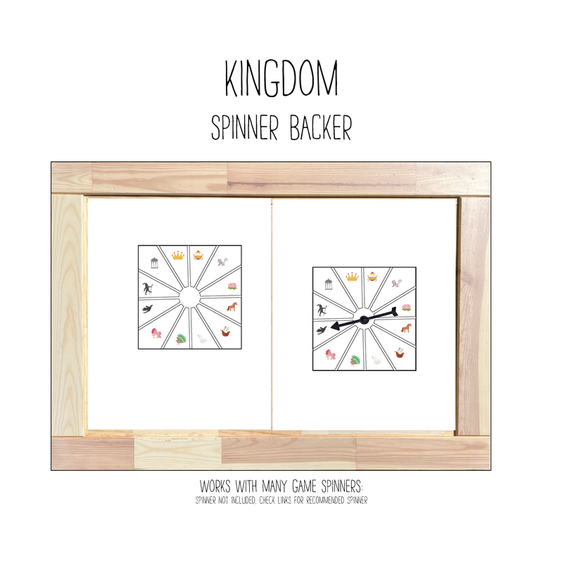 Kingdom Spinner Backer
