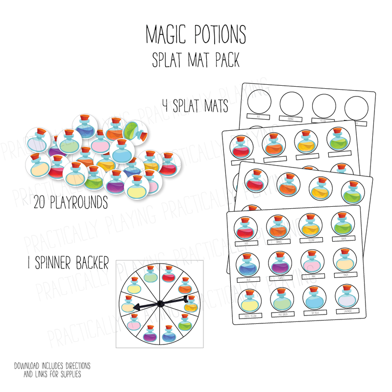 Magic Potion Kitchen Splat Mat Game Pack (VIP EXCLUSIVE!)