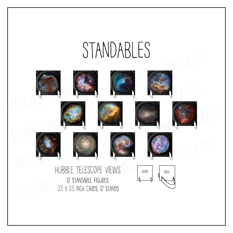 Hubble Space Telescope Standable Pack