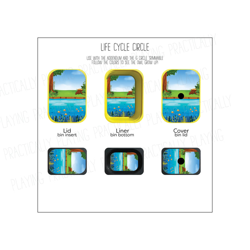 Lakes and Lily Pads Printable Insert Pack