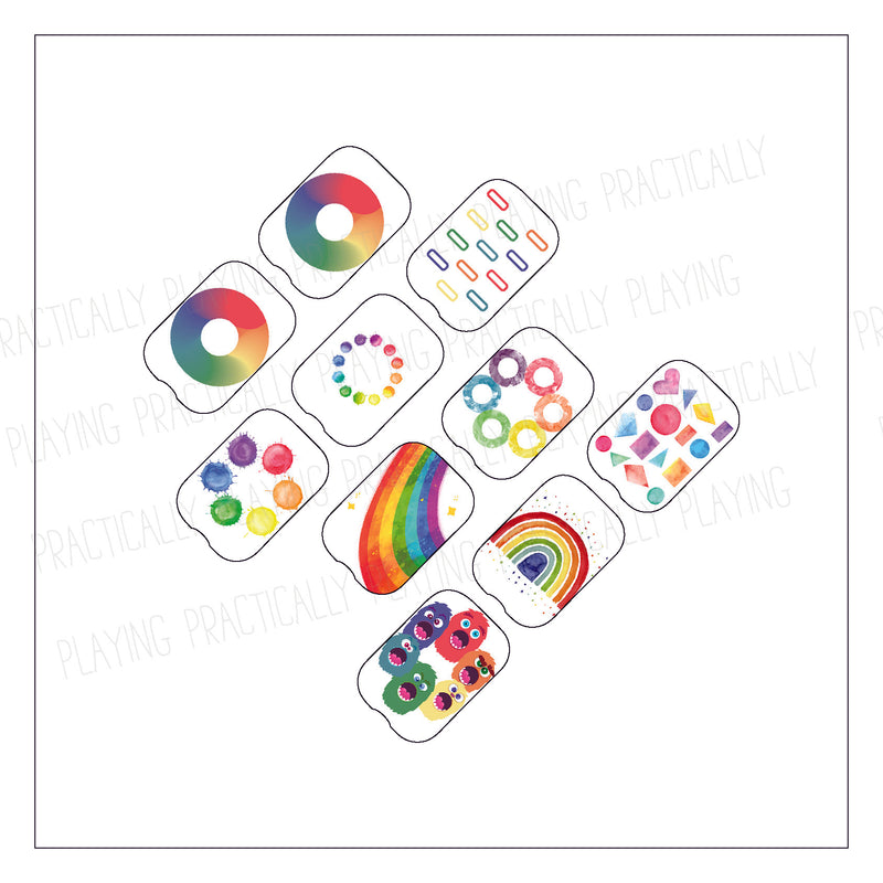 Colorful Printable Insert & PlayBoard Pack