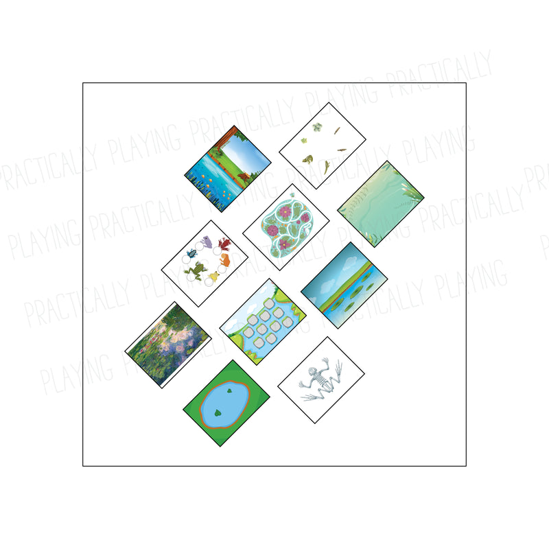 Lakes and Lily Pads Printable Insert Pack