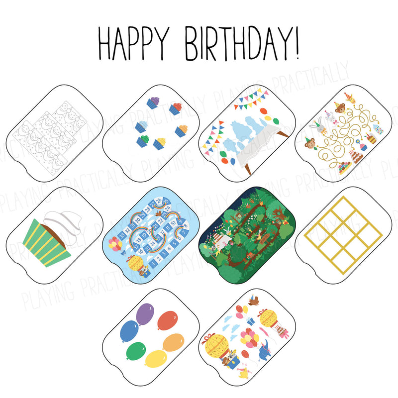 Happy Birthday Printable Insert Pack