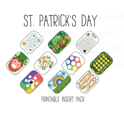 St. Patrick's Day Printable Insert Pack