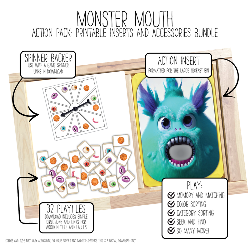 Monster Mouth Action Pack- VIP Exclusive!