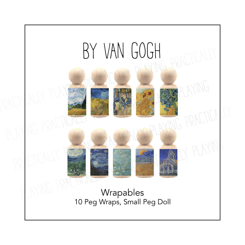 By VanGogh Wrapable Peg Pack
